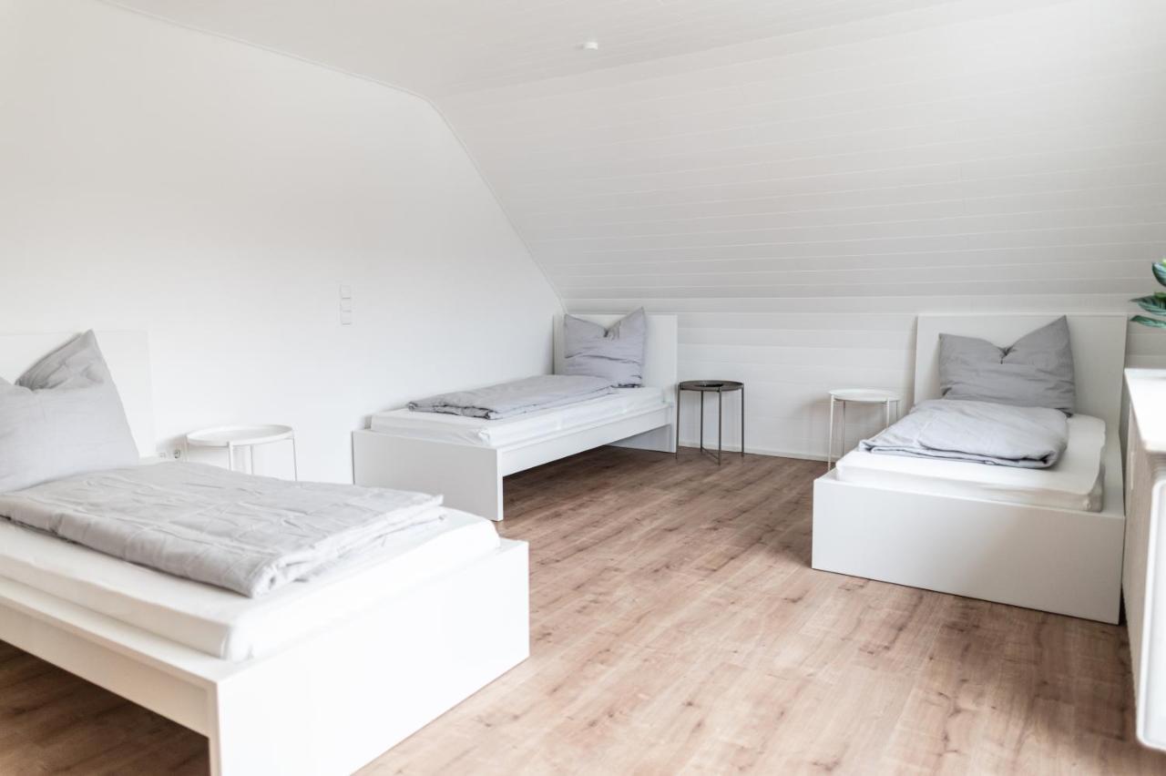 Ferienwohnung Eindrucksvolles Gruppen- Und Monteursloft Edingen-Neckarhausen Exterior foto
